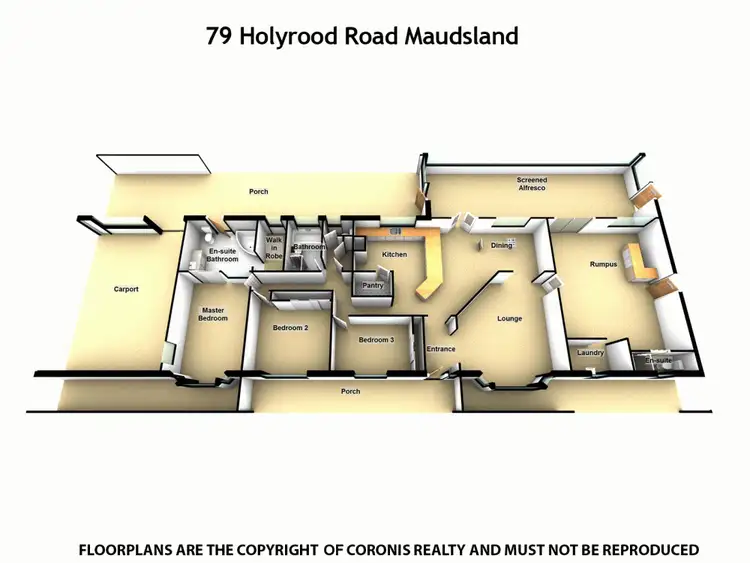 Floorplan of Homely rural property listing, 79 Holyrood Road, Maudsland QLD 4210