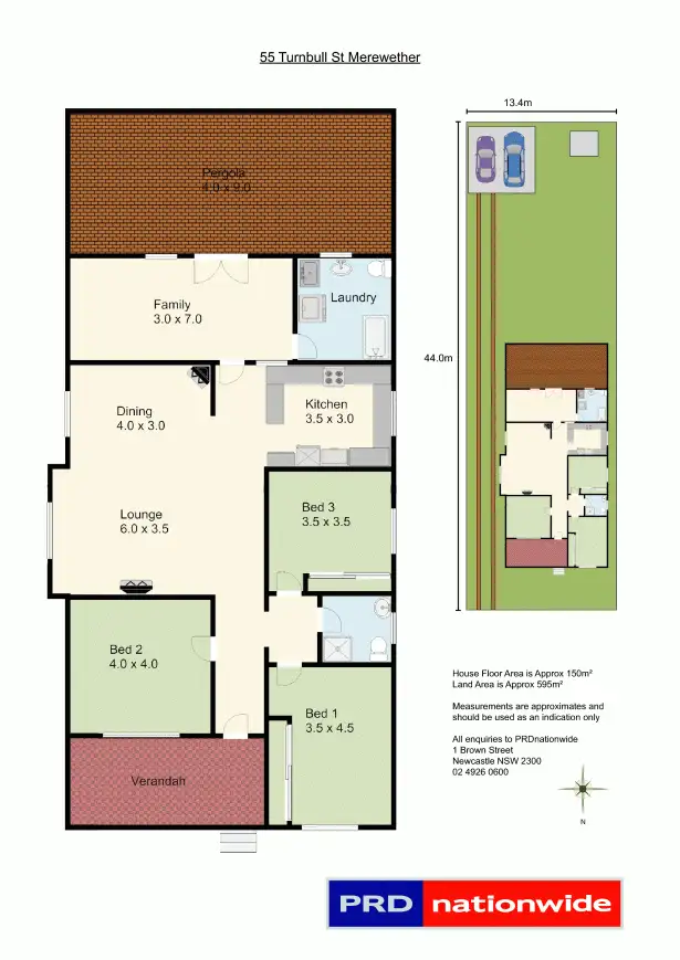Floorplan of Homely house listing, 55 Turnbull Street, Merewether NSW 2291