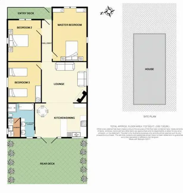 Floorplan of Homely house listing, 56 Carrington Street, Mayfield NSW 2304