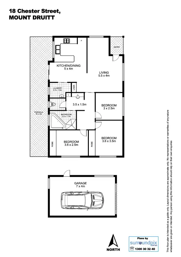 Floorplan of Homely house listing, 18 Chester Street, Mount Druitt NSW 2770
