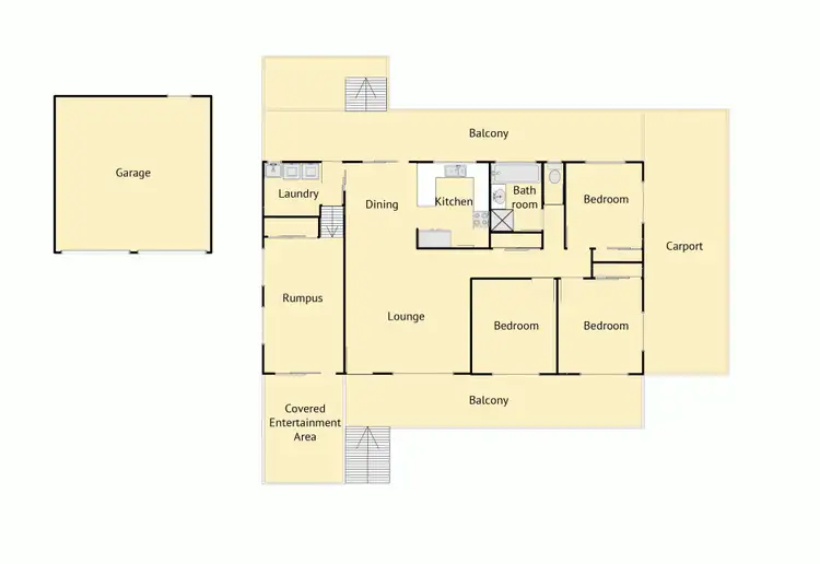 Floorplan of Homely house listing, z27 Shaws Road, Beerwah QLD 4519