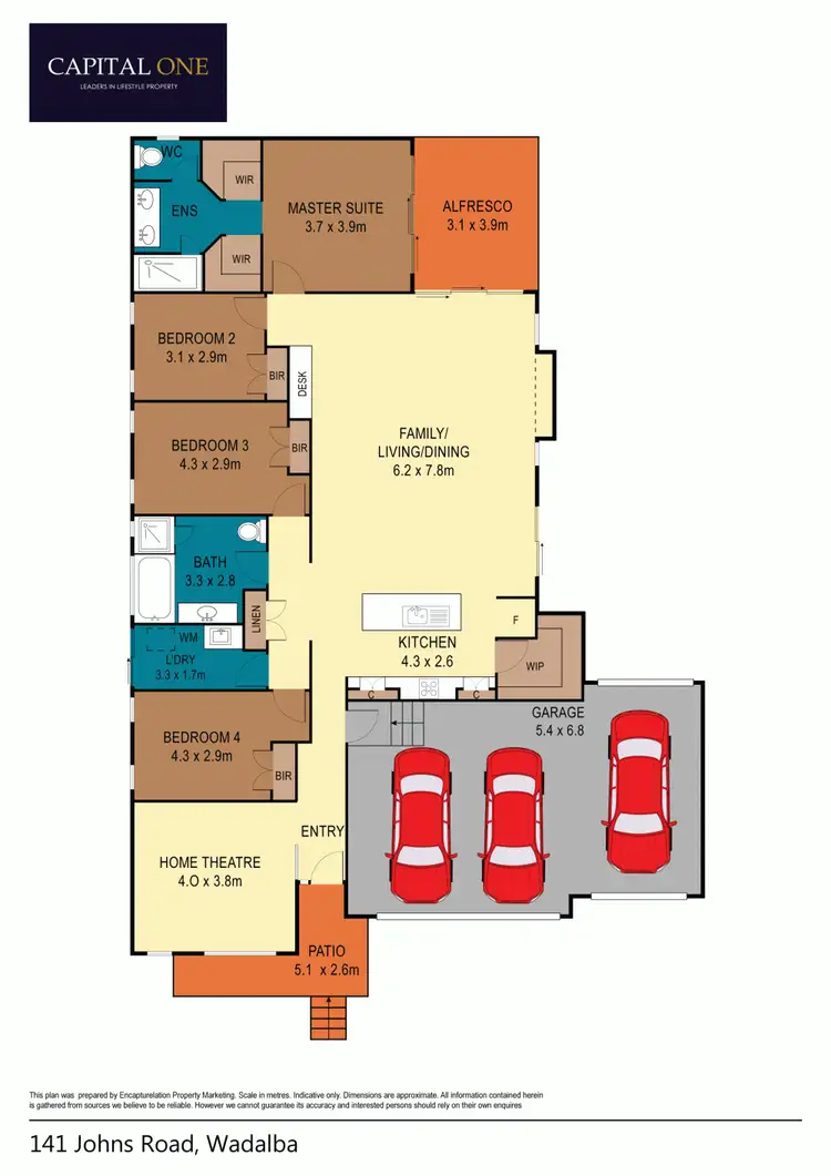 Floorplan of Homely house listing, 141 Johns Road, Wadalba NSW 2259