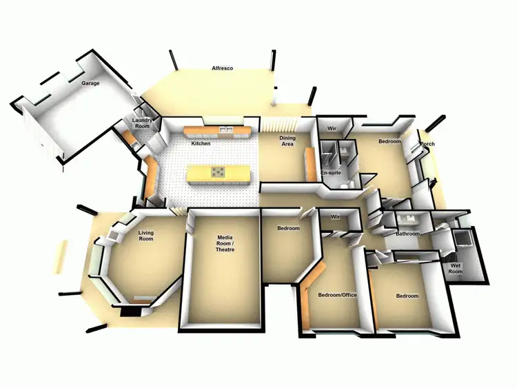 Floorplan of Homely house listing, 112 Paramount Circuit, Mcdowall QLD 4053