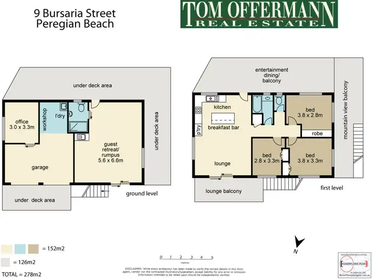 Floorplan of Homely house listing, 9 Bursaria St, Peregian Beach QLD 4573