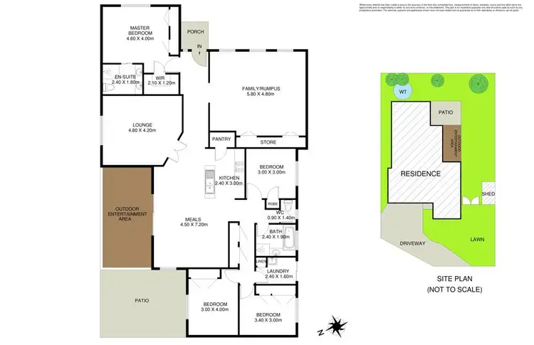 Floorplan of Homely house listing, 44 Wareena Crescent, Glenvale QLD 4350