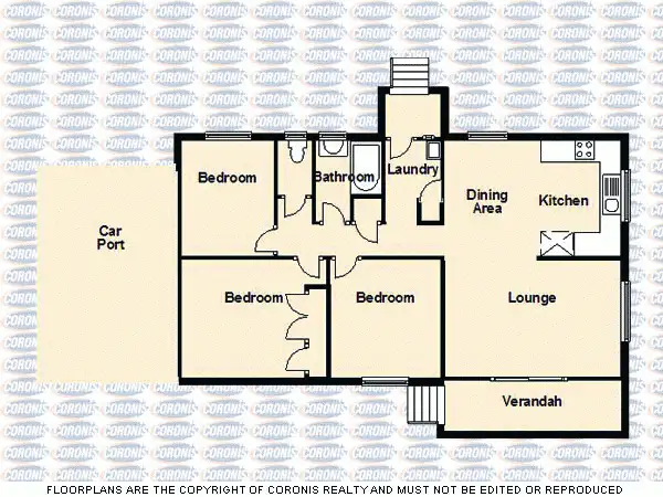 Floorplan of Homely house listing, Address available on request