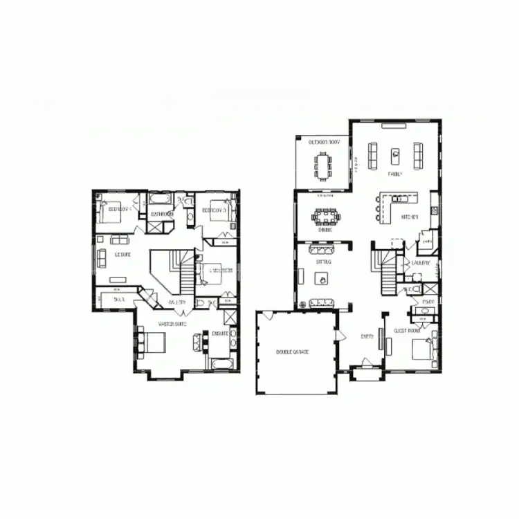 Floorplan of Homely house listing, 15 Lilyvale Crescent, Ormeau QLD 4208