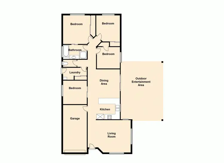 Floorplan of Homely house listing, Z3 Mistral Court, Bald Hills QLD 4036