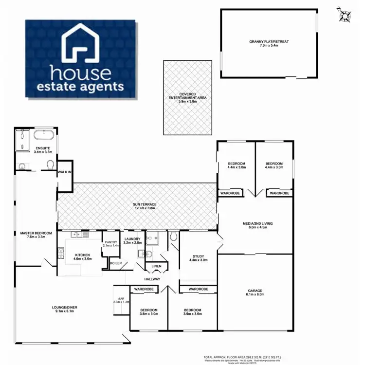 Floorplan of Homely house listing, 17 Tracey Street, Rangeville QLD 4350