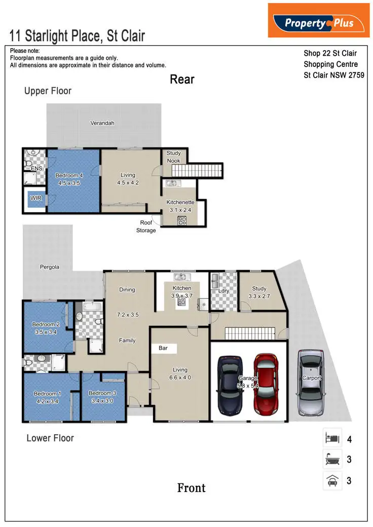 Floorplan of Homely house listing, 11 Starlight Place, St Clair NSW 2759