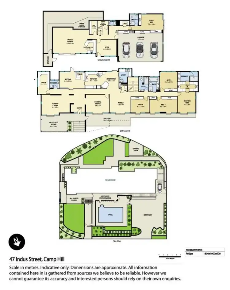Floorplan of Homely house listing, 47 Indus Street, Camp Hill QLD 4152