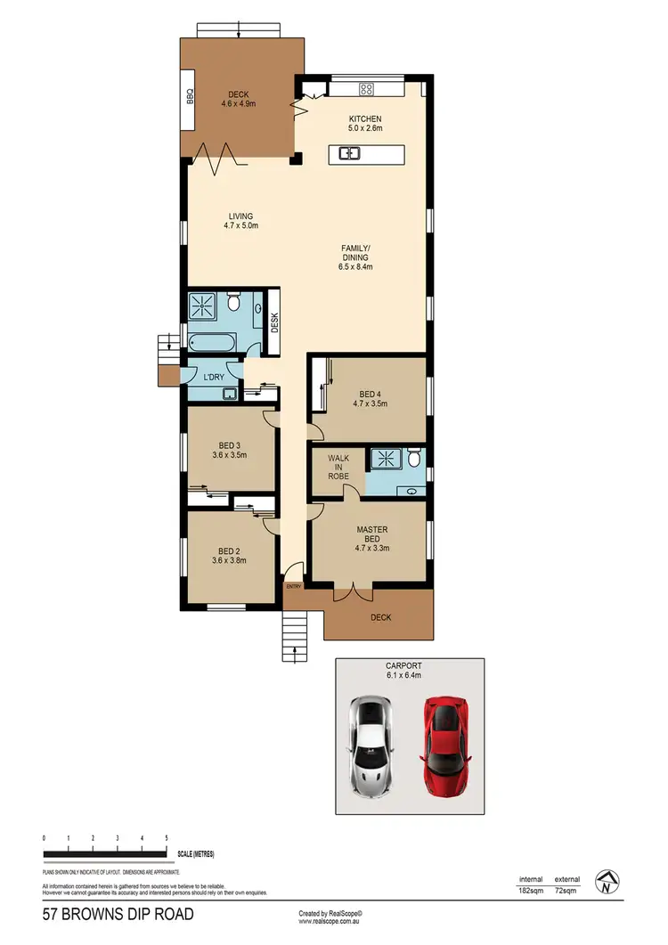 Floorplan of Homely house listing, 57 Browns Dip Road, Enoggera QLD 4051