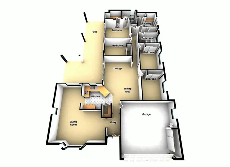 Floorplan of Homely house listing, 12 Whitby Street, Bracken Ridge QLD 4017