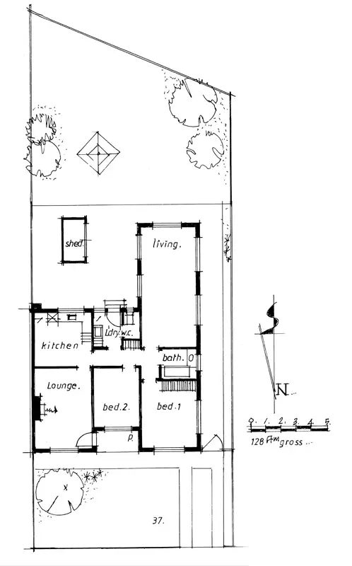 Floorplan of Homely house listing, 37 Peacock St, Brunswick West VIC 3055