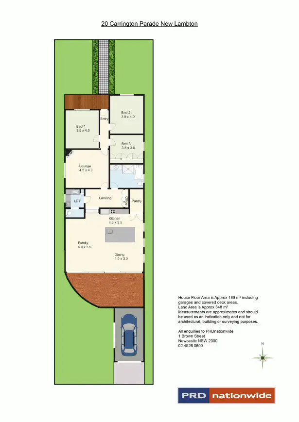 Floorplan of Homely house listing, 20 Carrington Parade, New Lambton NSW 2305