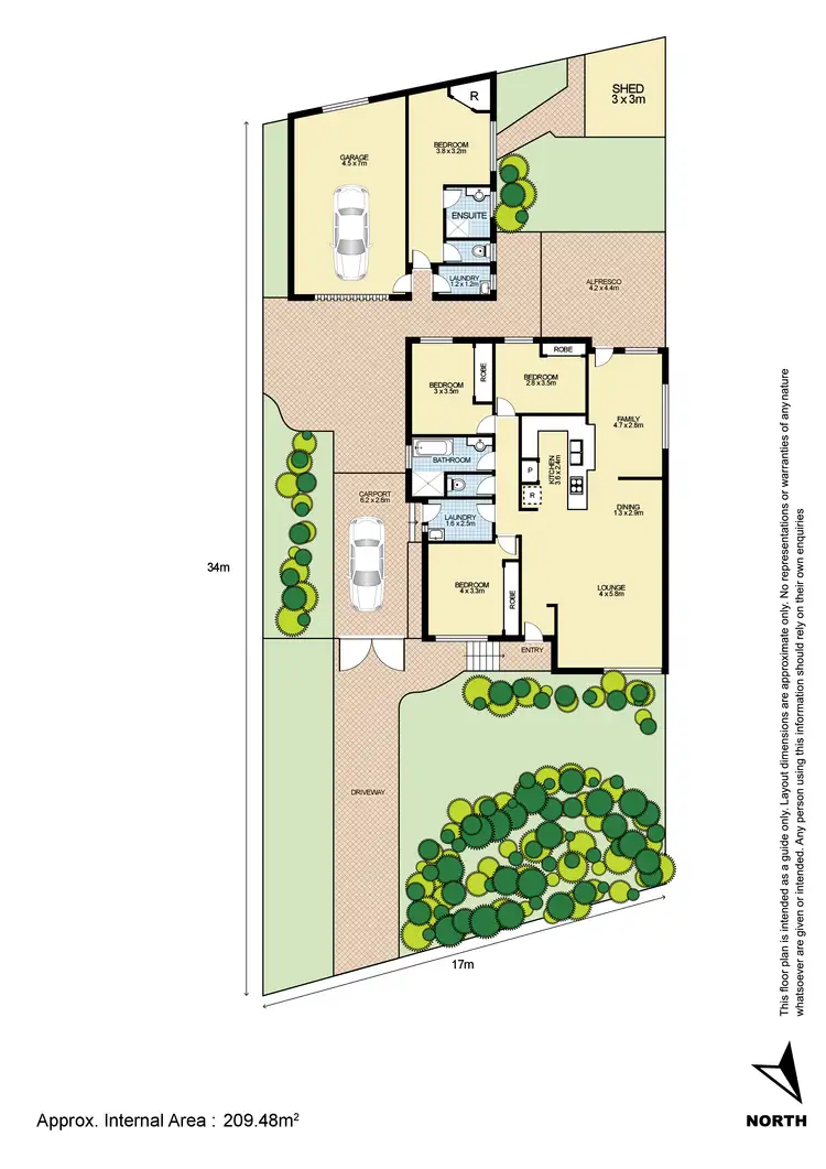 Floorplan of Homely house listing, 19 Harrod Street, Prospect NSW 2148