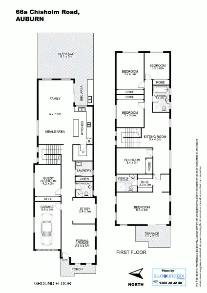 Floorplan of Homely house listing, 66a Chisholm Road, Auburn NSW 2144