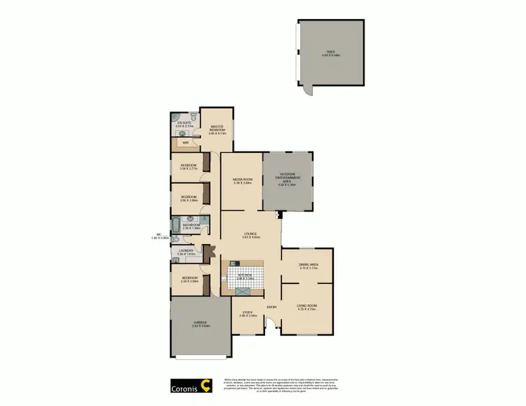 Floorplan of Homely house listing, 173 Buckley Road, Burpengary East QLD 4505