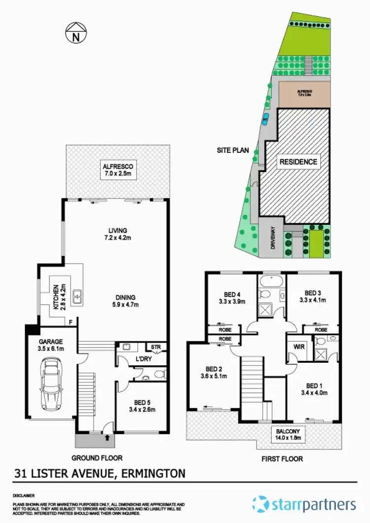 Floorplan of Homely house listing, 31 Lister Avenue, Ermington NSW 2115