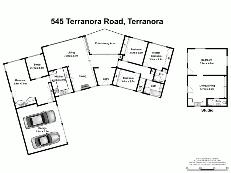 Floorplan of Homely house listing, 545 Terranora Road, Terranora NSW 2486