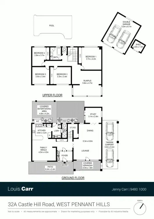 Floorplan of Homely house listing, 32a Castle Hill Road, West Pennant Hills NSW 2125
