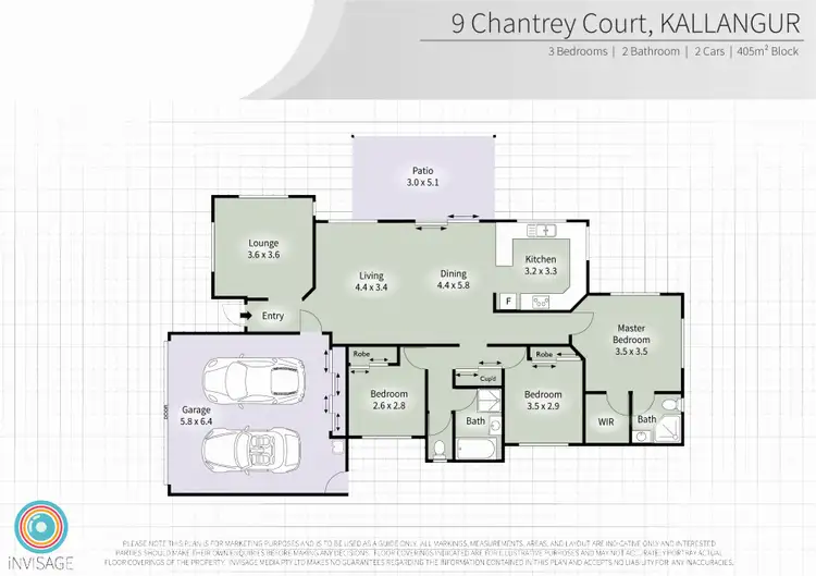 Floorplan of Homely house listing, 9 Chantrey Court, Kallangur QLD 4503