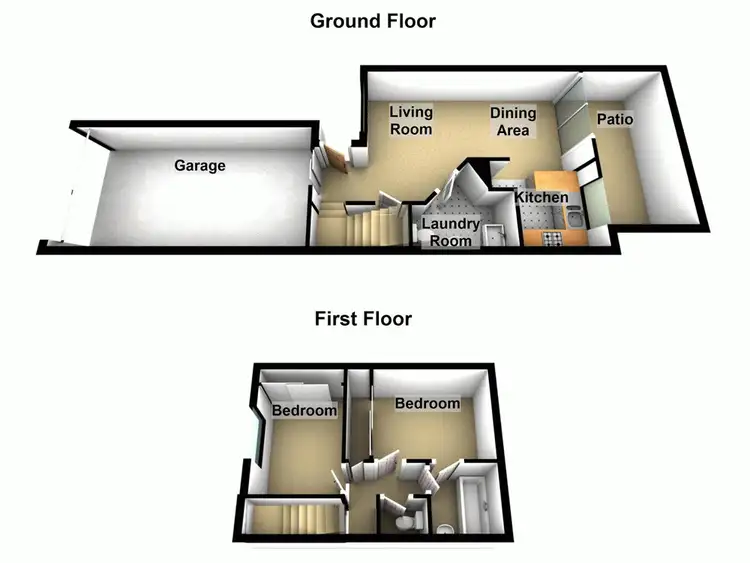 Floorplan of Homely townhouse listing, 106/14 Everest Street, Warner QLD 4500