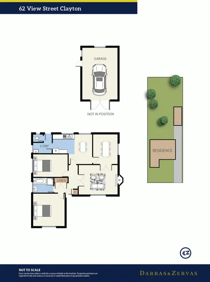 Floorplan of Homely house listing, 62-64 View Street, Clayton VIC 3168