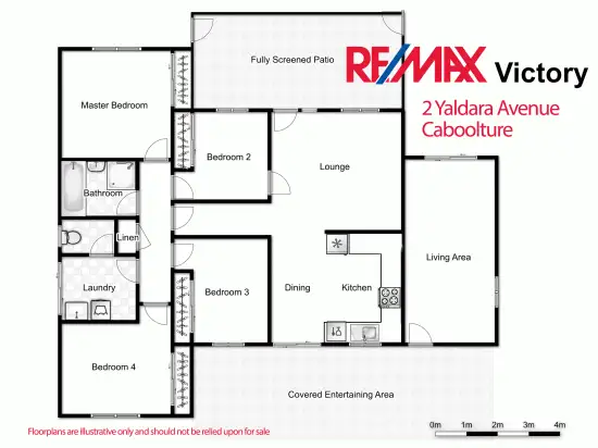 Floorplan of Homely house listing, 2 Yaldara Avenue, Caboolture QLD 4510