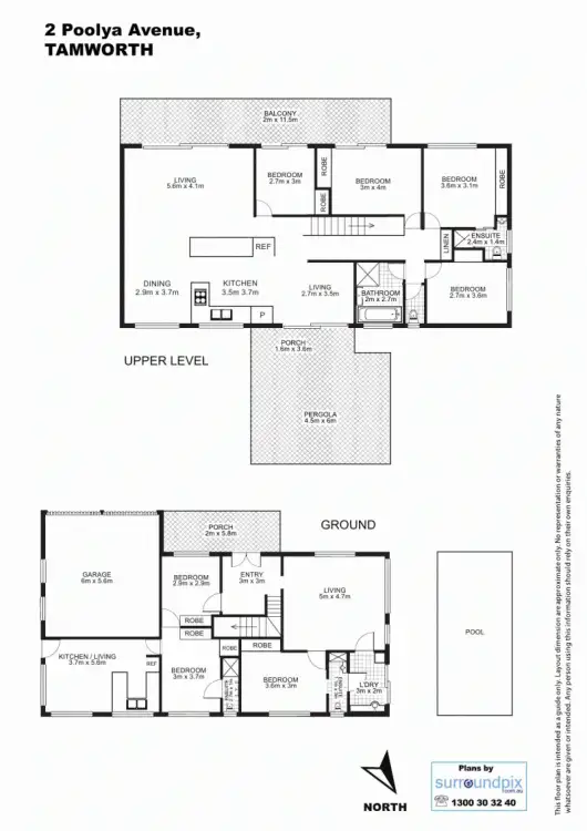 Floorplan of Homely house listing, 2 Poolya Avenue, Tamworth NSW 2340