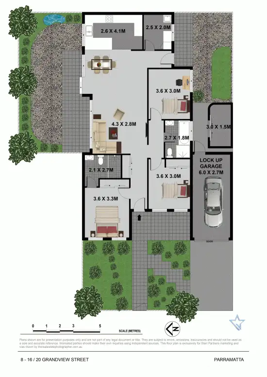 Floorplan of Homely villa listing, 8/16-20 Grandview Street, Parramatta NSW 2150
