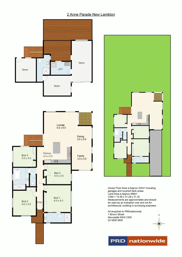 Floorplan of Homely house listing, 2 Ann Parade, New Lambton NSW 2305