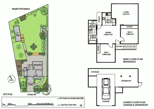 Floorplan of Homely house listing, 257 Christo Road, Waratah West NSW 2298