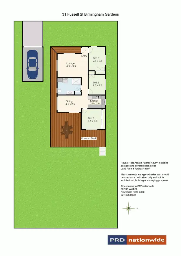Floorplan of Homely house listing, 31 Fussell Street, Birmingham Gardens NSW 2287