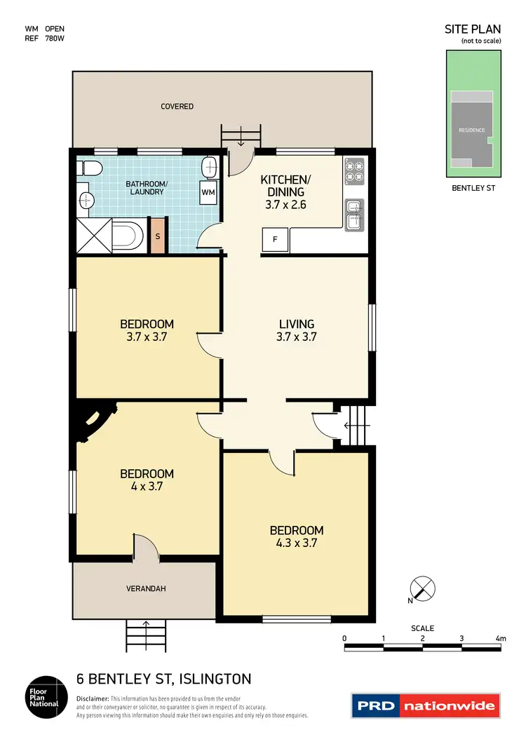 Floorplan of Homely house listing, 6 Bentley Street, Islington NSW 2296