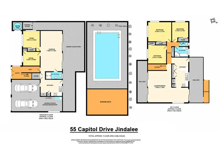 Floorplan of Homely house listing, Address available on request