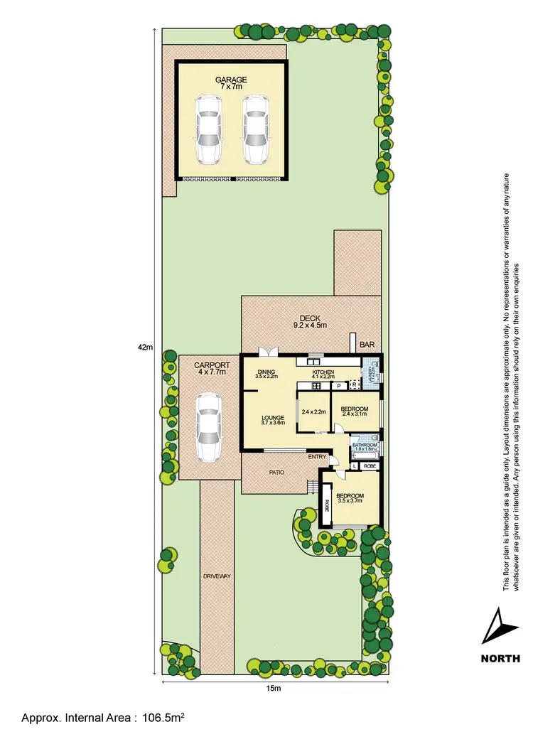 Floorplan of Homely house listing, 23 Tallawong Avenue, Blacktown NSW 2148