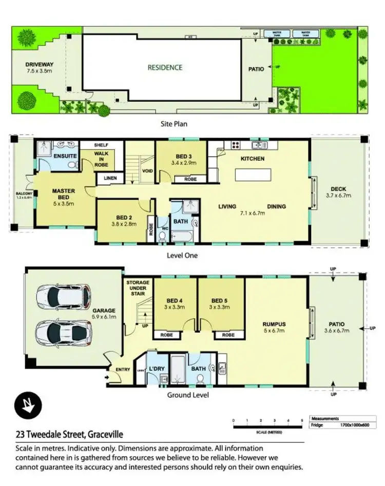 Floorplan of Homely house listing, 23 Tweedale Street, Graceville QLD 4075