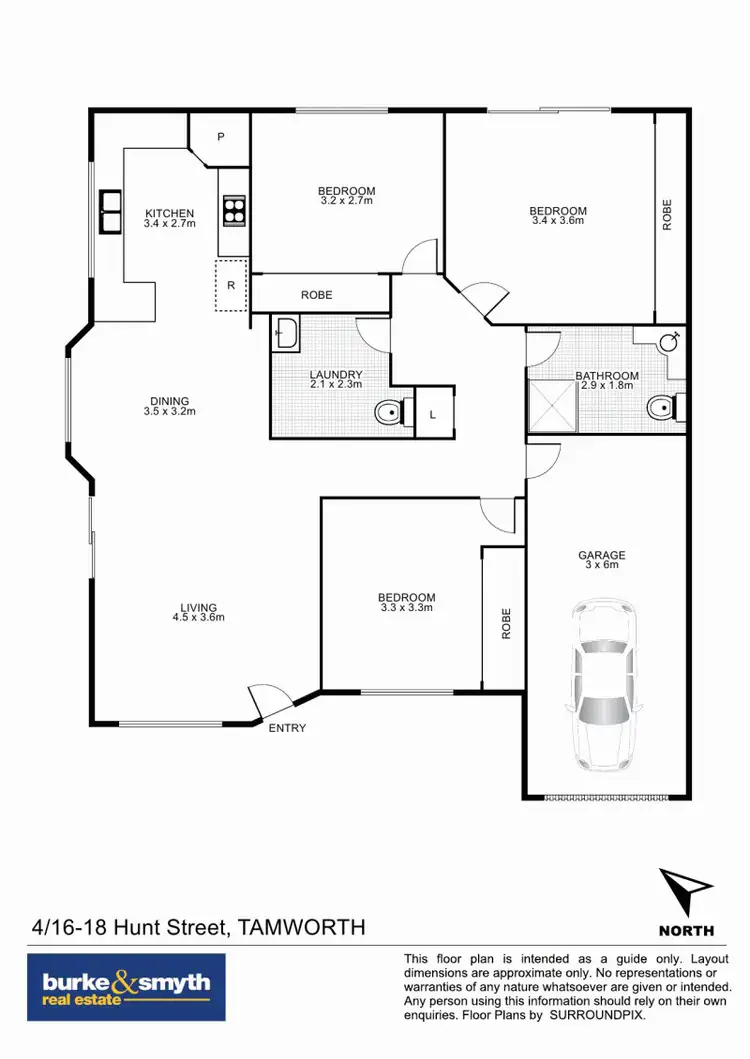 Floorplan of Homely house listing, 4/16-18 Hunt Street, Tamworth NSW 2340