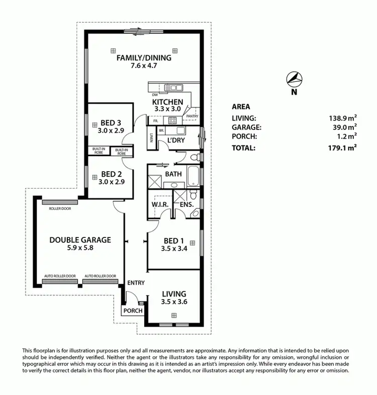 Floorplan of Homely house listing, 3 Baverstock Court, Kanmantoo SA 5252