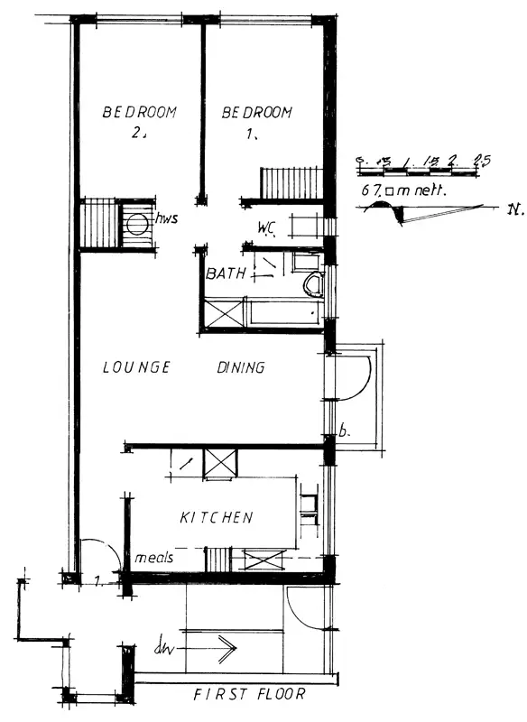 Floorplan of Homely apartment listing, 7&8, 96 Flemington Road, Parkville VIC 3052