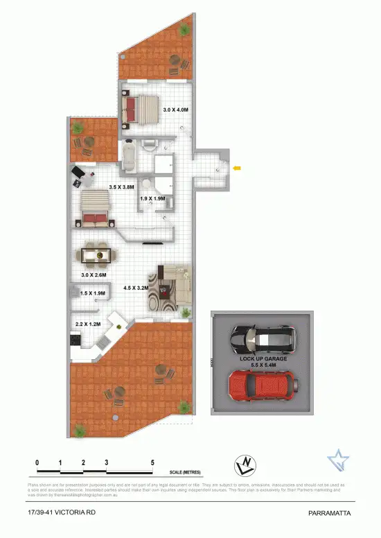 Floorplan of Homely unit listing, 17/39-41 Victoria Road, Parramatta NSW 2150