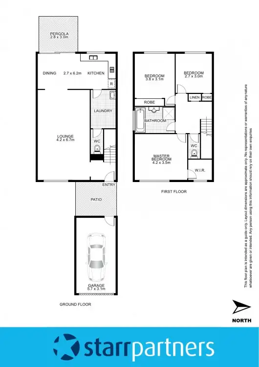 Floorplan of Homely townhouse listing, 10/15-19 Chapman Street, Werrington NSW 2747