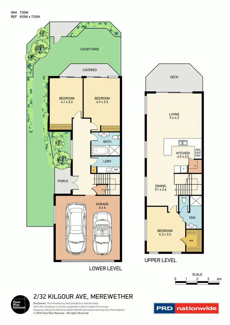 Floorplan of Homely house listing, 2/32 Kilgour Avenue, Merewether NSW 2291