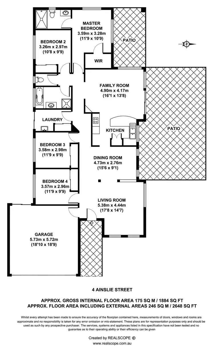 Floorplan of Homely house listing, 5 Ainslie Street, North Lakes QLD 4509