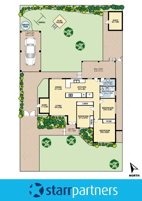 Floorplan of Homely house listing, 137 Shepherd Street, Colyton NSW 2760