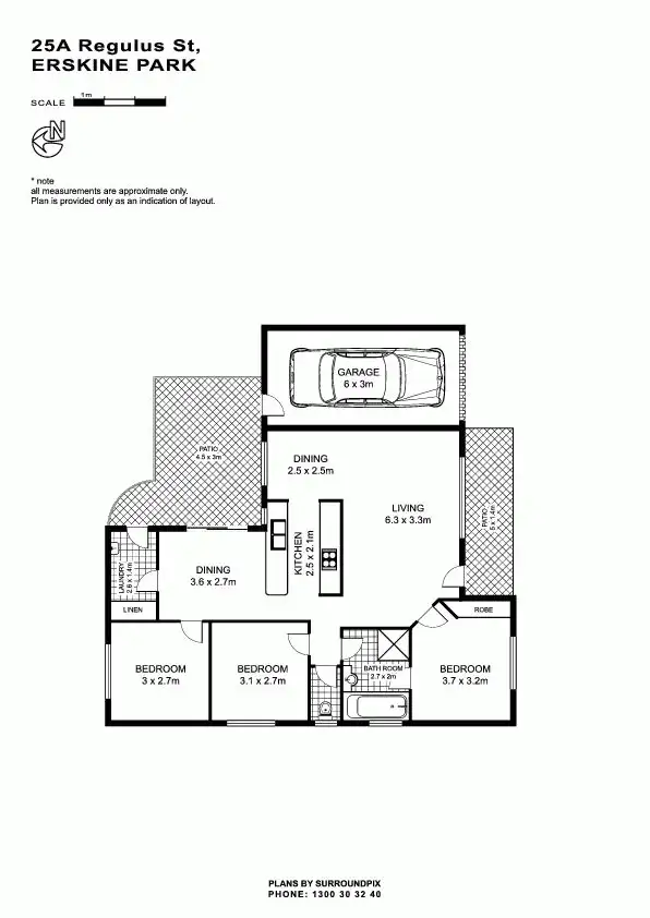 Floorplan of Homely house listing, Address available on request