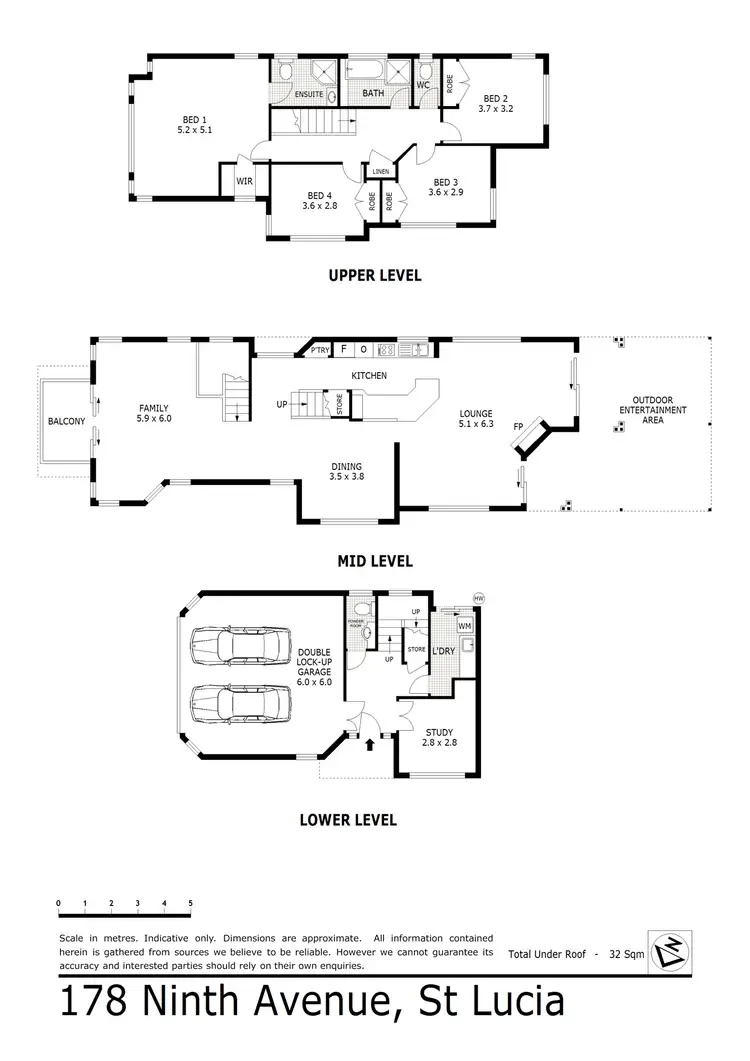 Floorplan of Homely house listing, 178 Ninth Avenue, St Lucia QLD 4067