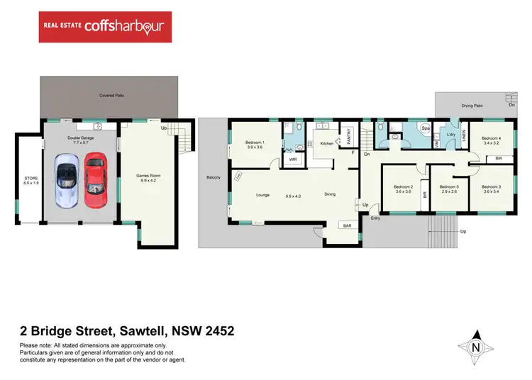 Floorplan of Homely house listing, 2 Bridge Street, Sawtell NSW 2452