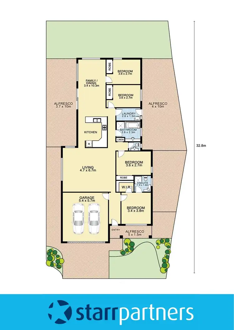 Floorplan of Homely house listing, 10 Japura Place, St Clair NSW 2759